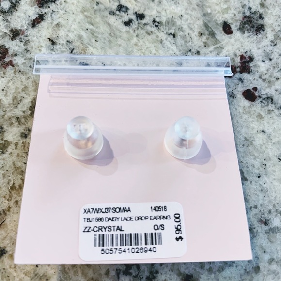 Ted Baker Somaa Swarovski Crystal Drop Earrings - Picture 4 of 4